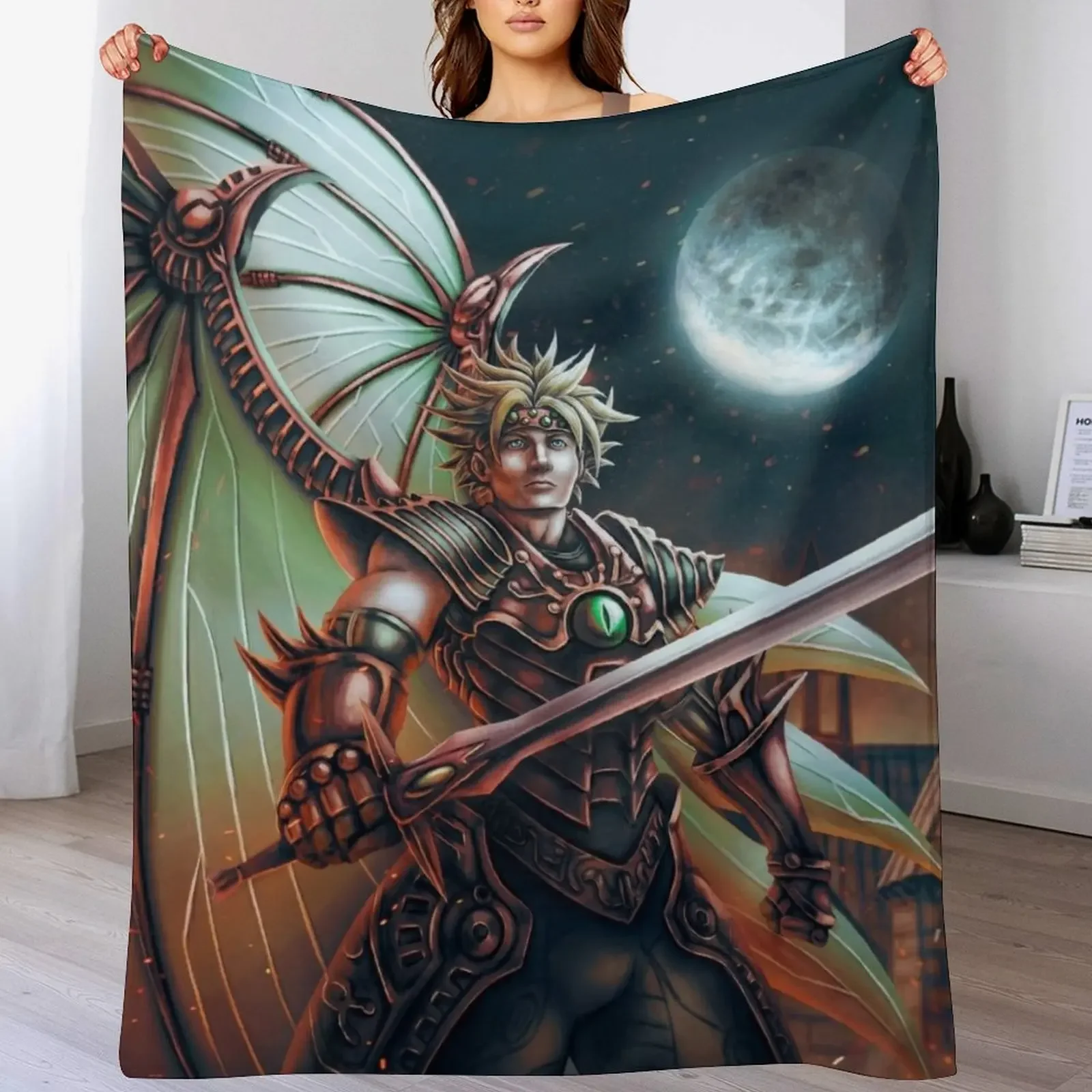 دارت فاير دراغون رمي بطانية رقيقة الشعر لطيف منقوشة على بطانيات الأريكة