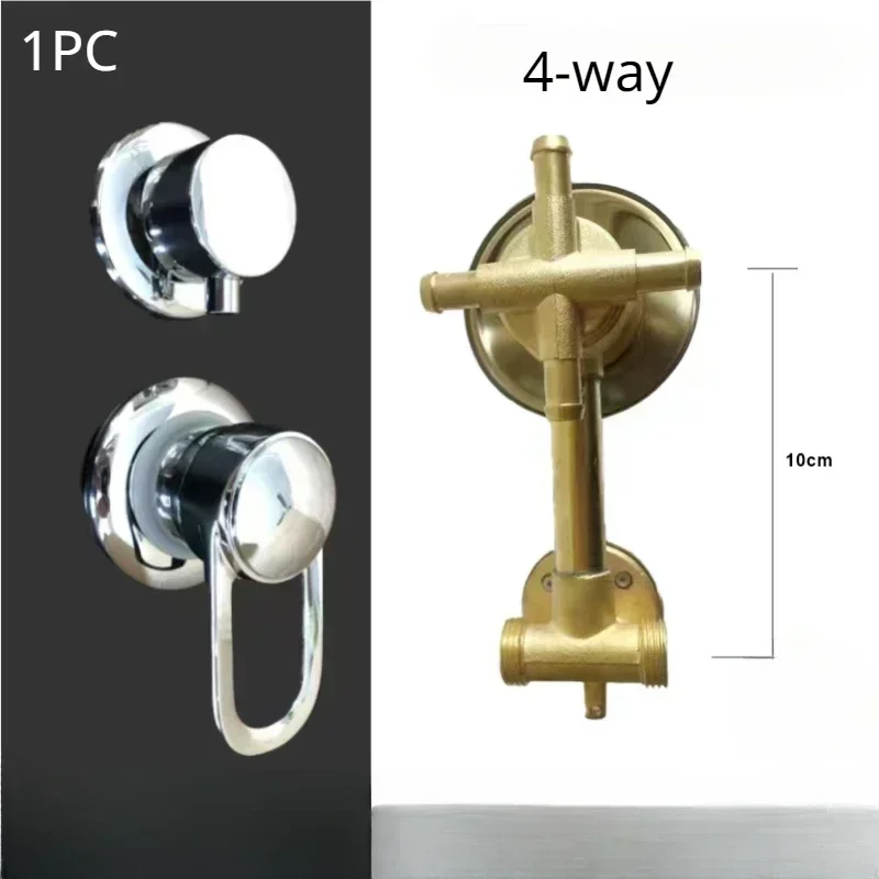 2/3/4/5 Way Switch Control Room Faucets Mixer Shower Cabin Accessories Valves Diverter Tap