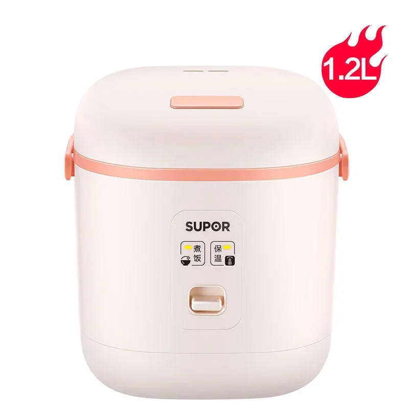 SUPOR 1.2L Mini Rice Cooker Small Capacity Portable Electric Rice Cooker Non-stick Quick Cooking Machine