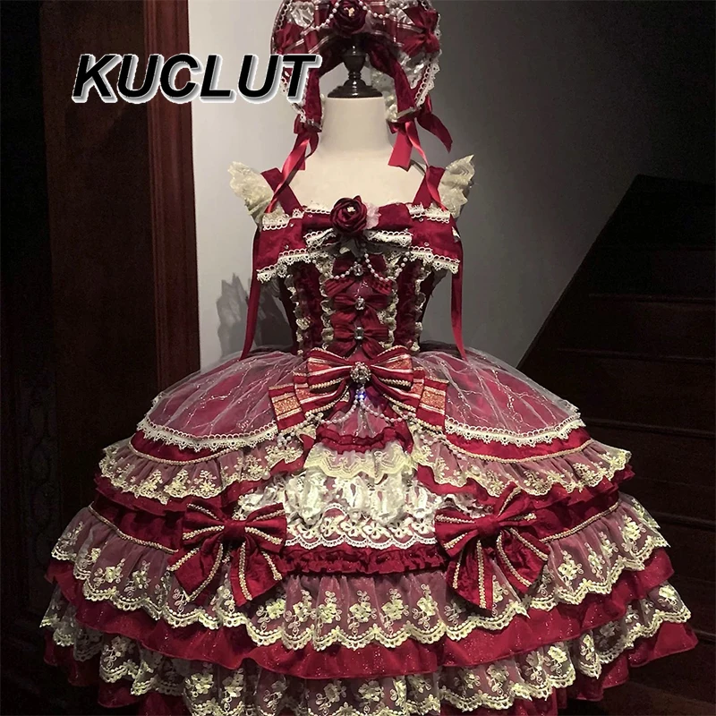 Vestido de baile lolita vestido femme verão moda elegante curto doce e bonito curto jsk suspender vestidos para mulher 2025 novo