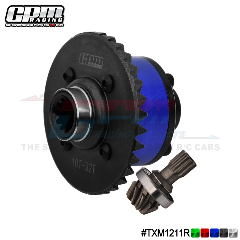 

GPM Carbon Steel +7075Alu Rear Complete Differential For TRAXXAS X-Maxx XRT