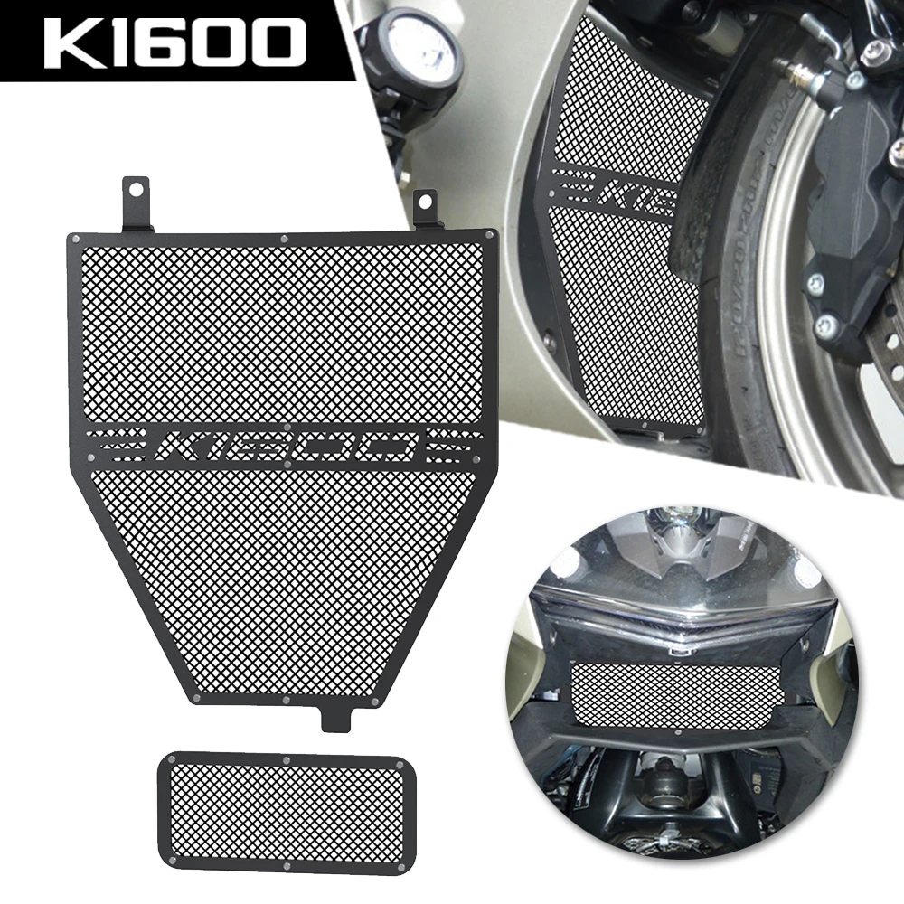 Motorcycle Accessories Radiator Guard Grille Cover Grill Mesh Net Protector For BMW K1600GT K1600GTL EXCL K1600 BAGGER 2010-2023