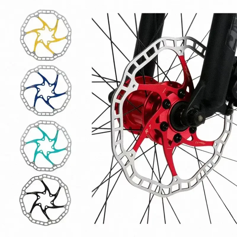 

Ultralight Stainless Steel MTB Bicycle Disc Brake Rotor 140/160/180mm Hydraulic Brake Rotor T25 Bolt Road Bike Cycling Parts
