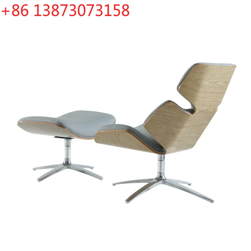 Nordic simple single leisure chair modern business workplace lunch break sofa light luxury personality home lazy sofa lying