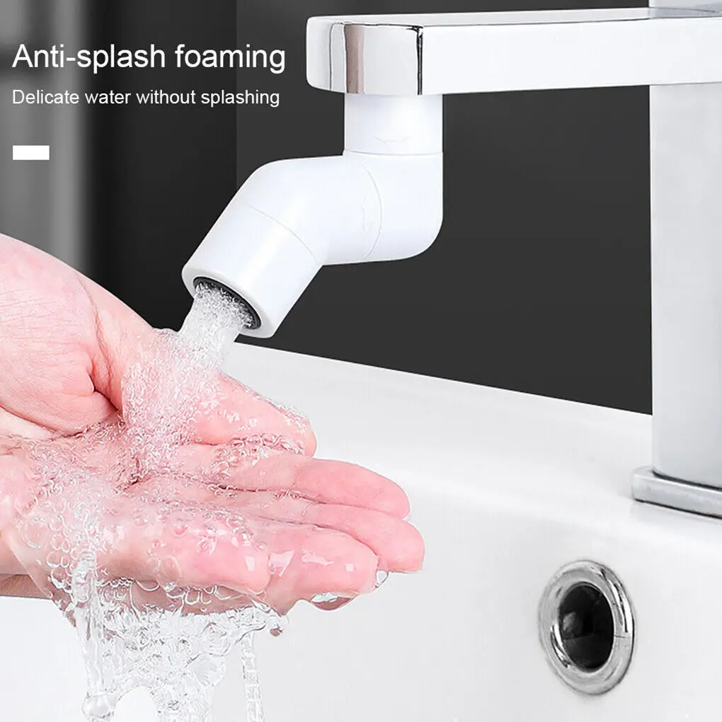 720 Degree Rotatable Splash Filter Faucet Spray Head Universal Anti Splash Filter Kitchen Tap Water Saving Nozzle Sprayer