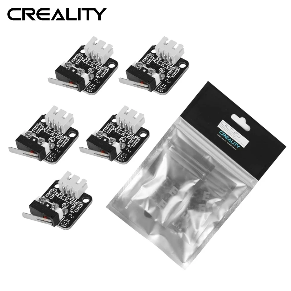 

Creality Original EndStop Limit Switch Kit for Ender 3 V2 Ender3 Pro 3S Ender-3 Max / 3X, CR-10 V3 S4, Ender3 S1 Pro 3D Printer