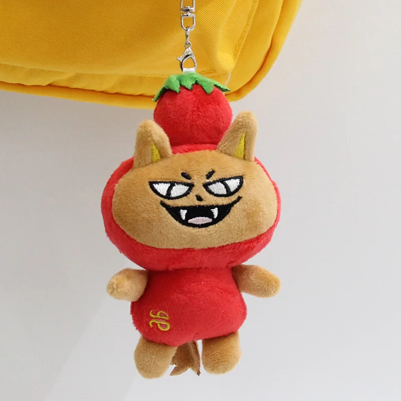 Thailand GMMTV CP Plüsch-Schlüsselanhänger Cartoon Niedlicher Anhänger mit PP-Baumwollfüllung JAIDEE BABII WIN ForceBook AouBoom Fans Sammlerstück Geschenk