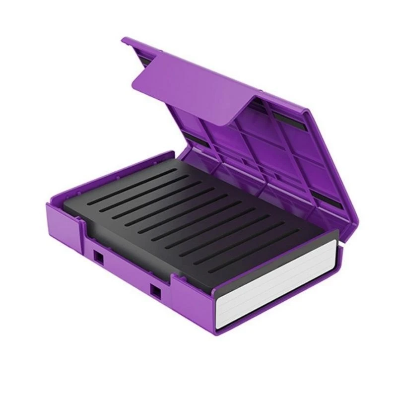 

Hard Drive Carrying Case Shockproof Protective Box For 10pcs M.2 SSDs HDDs