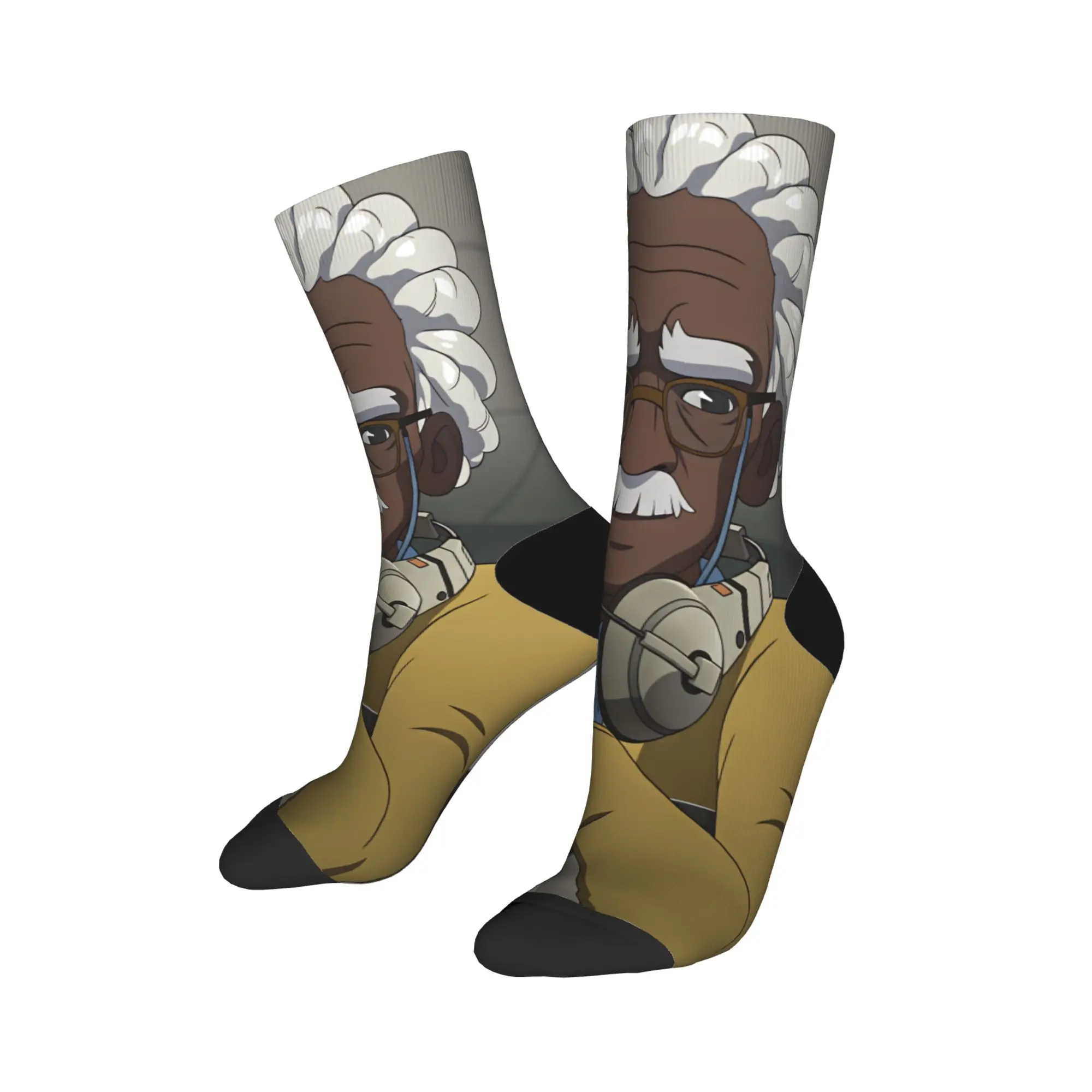 Dispatchs Games Socks  Retro Stockings Couple Soft Outdoor Sports Socks Autumn Printed Non-Slip Socks