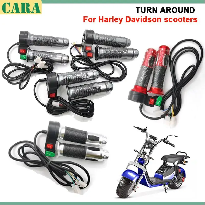 

Universal 12V-72V Handlebar Grips Three Speed Turn Handle Throttle Accelerator for Citycoco Electric Scooter Bike Accessories