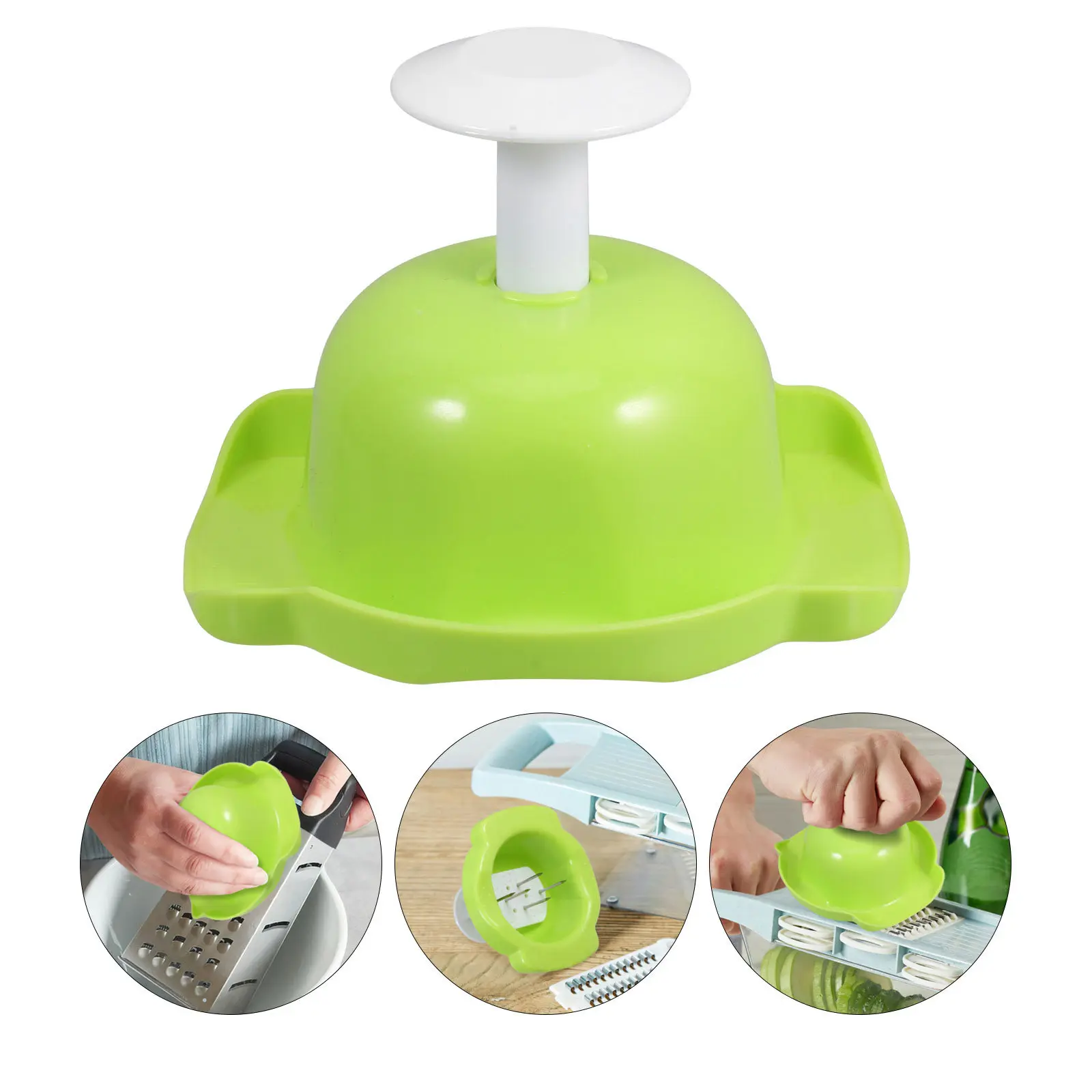 Hand Held Vegetable Cutter Guard Finger Protector for Safe Chopping Slicing Grating Onion Potato Food Prep Ergonomic Dishwasher
