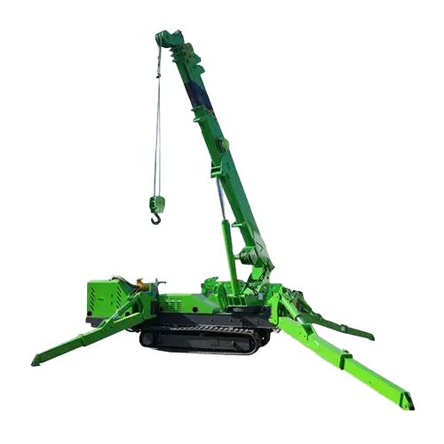Mini Crawler Spider Crane 1-8Ton with Load Moment Indicator and Anti Tipping Device for Enhanced Stability