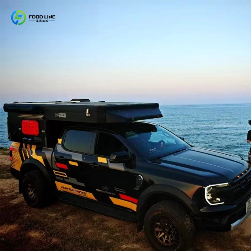 Customized Luxury Pickup Rooftop Tent Mobile Home Off Road Camping Tent Chinese Manufacturer Supply