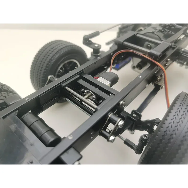 770S Axle Lift Suspension Kit Refit for 1/14 Tamiya RC Truck Trailer Tipper Scania 8X4 770S 56371 Car Diy Parts