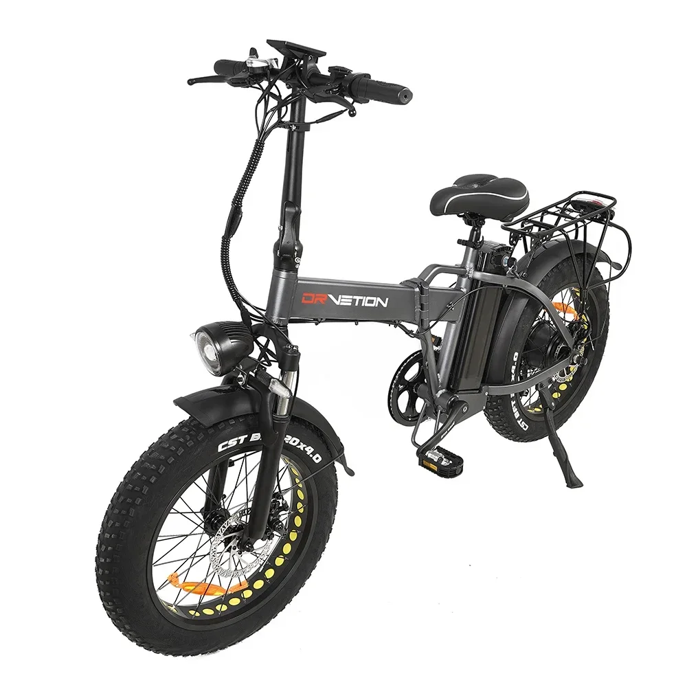 

Folding Electric Bike 48V 12AH 250W 500W 750W 20*4.0 Inch Fat Tire Ebike Mountain Off-road Variable Speed Adult Electric Bicycle