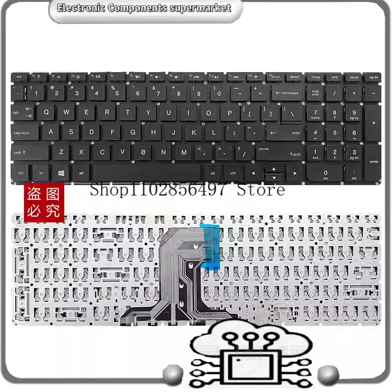 

Для HP 15-AC/15-AF/15-AY/250 G4/255 G4/256 G4 | TPN-C125/TPN-C126 | Совершенно новая оригинальная клавиатура с американской раскладкой