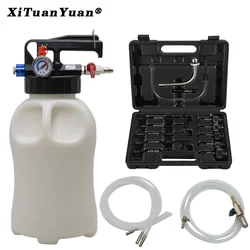 6L/10L Pneumatic Transmission Oil Refill Filling Tool Fluid Dispenser Refilling Pump Tool Kit With 13pcs ATF Adaptor Set