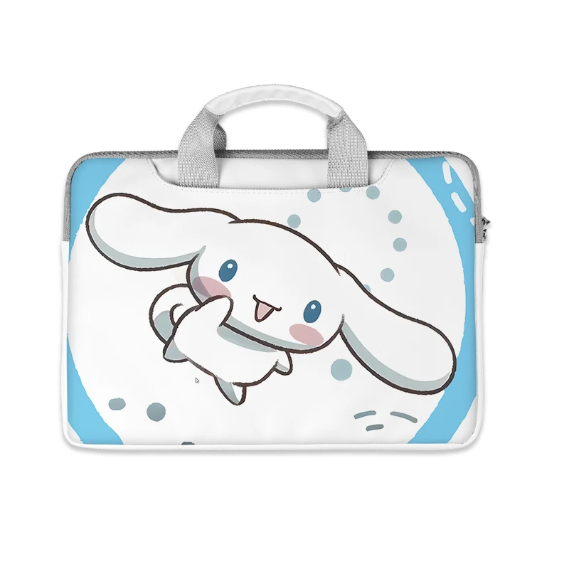 

Miniso Animation Sanrio Laptop Bag Cinnamoroll Cute Large Capacity Tablet Organizer Cartoon Handbag Laptop Case 12 13 14in 16in