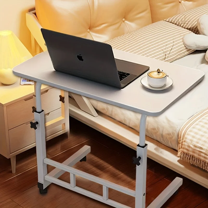 

1 mobile desk, 26.38-34.68 inches high, adjustable height, suitable for living rooms, multi scenario office and learning