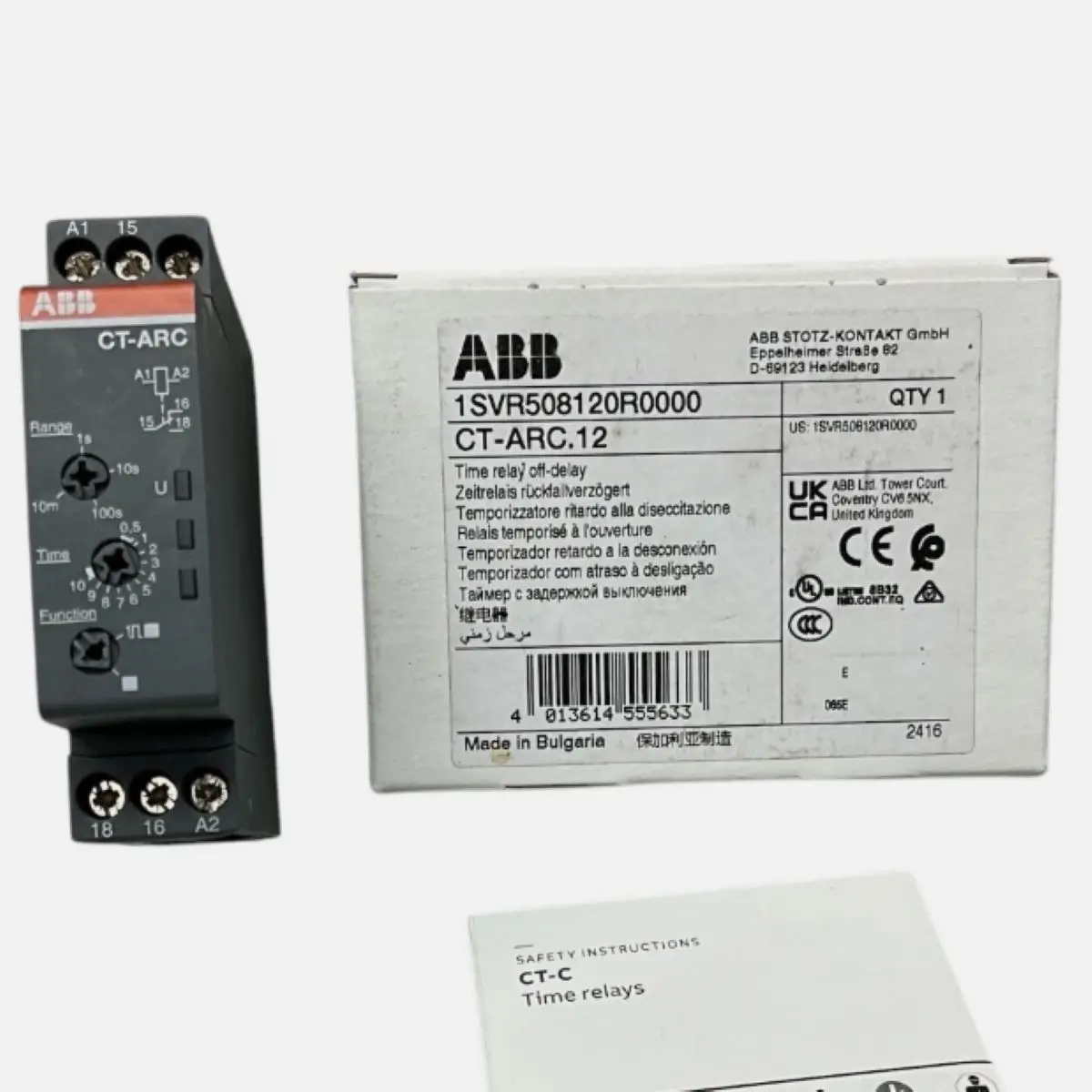 10241777 1SVR508120R0000 CT-ARC.12  Electronic time relay