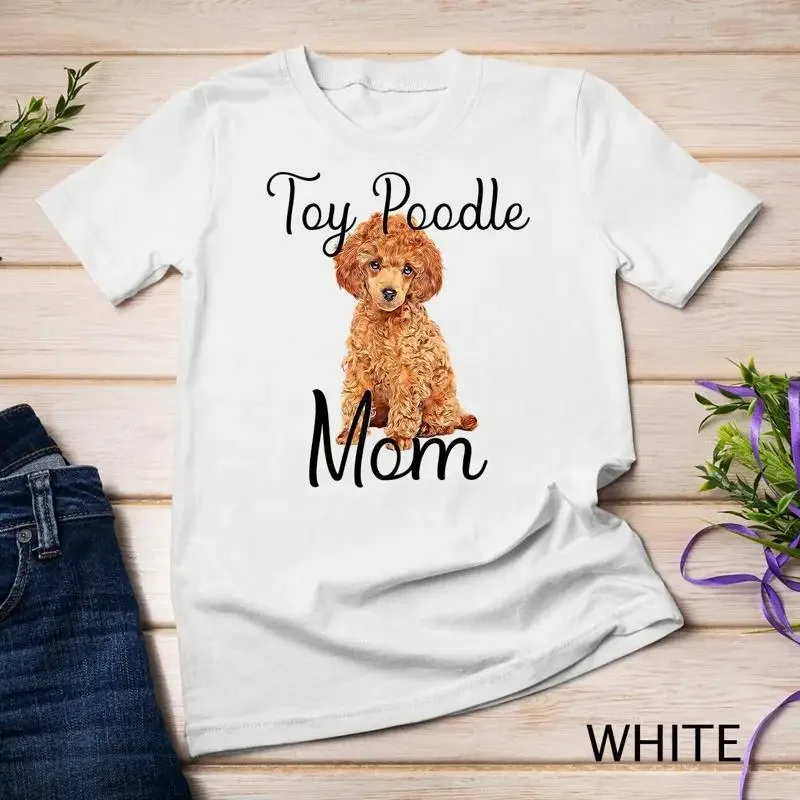 Waffle Toy Poodle Dog Mom Toy Poodle Puppy Lover Womens Tee Unisex T shirt
