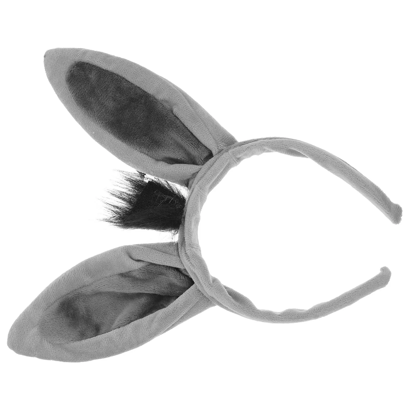 قطعة واحدة من عصابة رأس آذان الحدبة، إكسسوارات شعر لطيفة لحفلات الهالوين، تصميم غير قابل للانزلاق، سهل الارتداء، دعائم تنكرية لعيد الميلاد