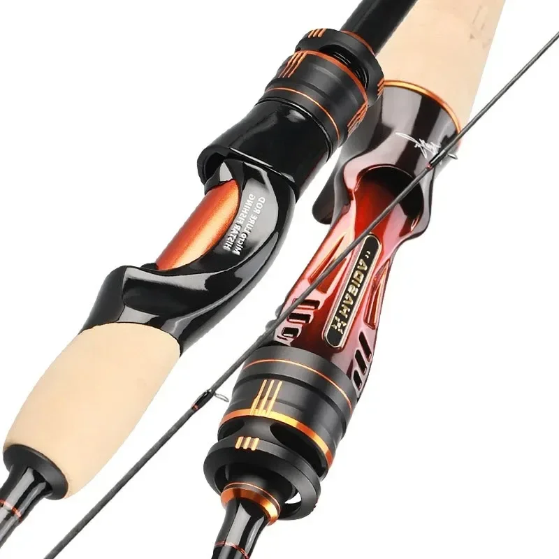 Fishing Rod 1.42m-1.98m UltraLight Rod Weight Carbon AA High Grade Cork Grip Fishing Spinning Casting Rods Fishing Accessories