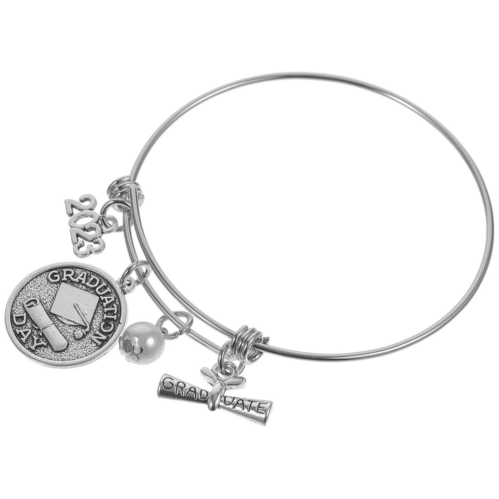 

Certificate Scroll Handcrafted Bangle Bracelet for Graduates Adjustable Size Class of 2023 Gift Timeless Design Corrosion