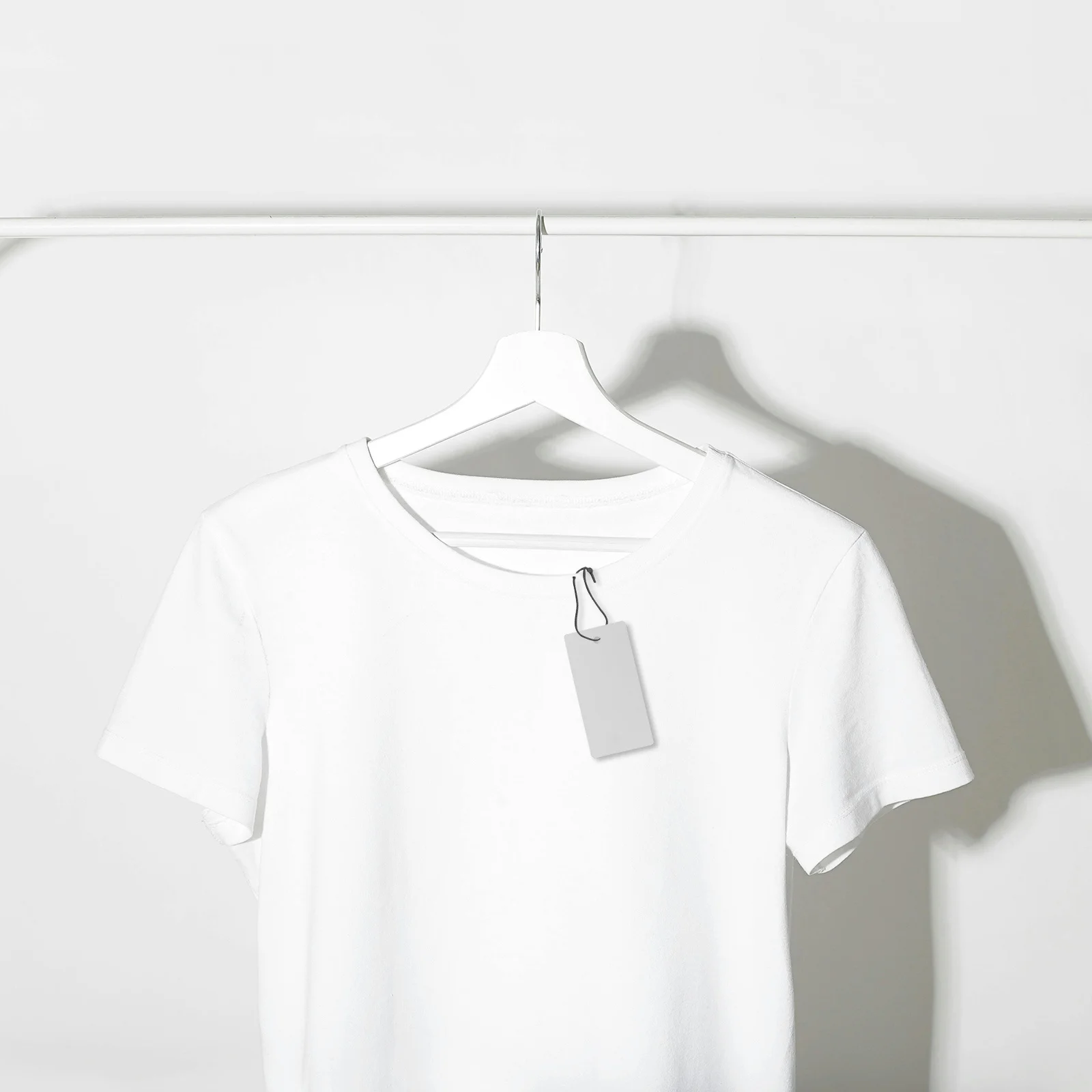 

1pcs 1 Roll Copperplate Paper Blank Clothing Hang Tags White Printable For Clothing Home Textiles Footwear Bags Thermal Transfer