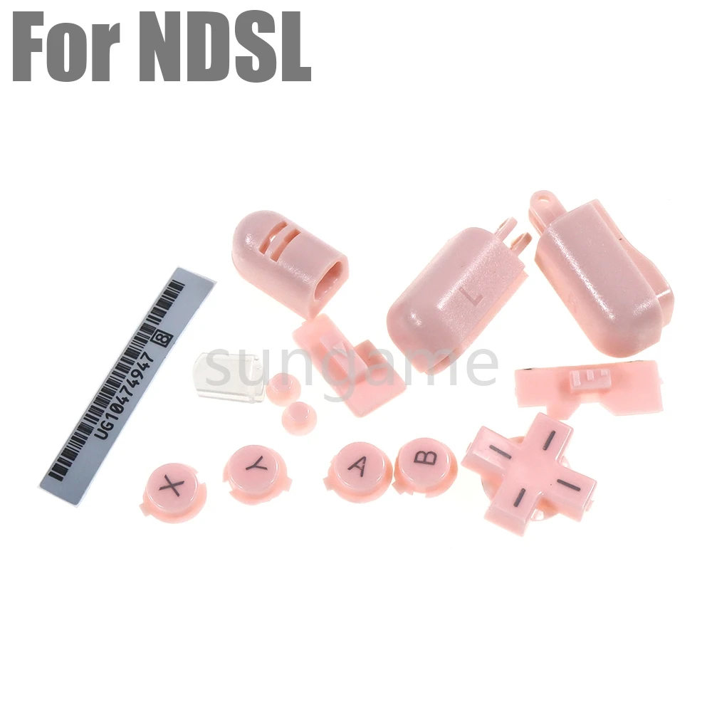 1set Replacement ABXY L R D-Pad Cross Full Set Button Kit For NDS Lite For NDSL Console
