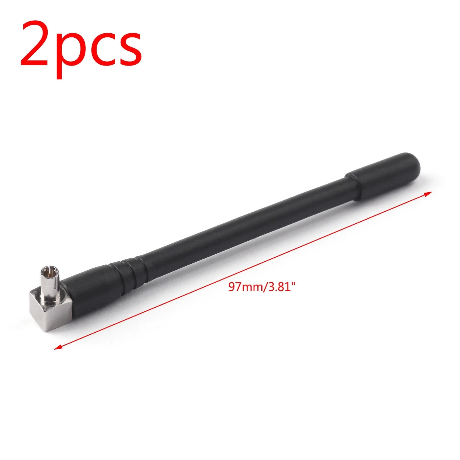 New 2pcs 4G LTE 5dBi antenna TS9 connector for Netgear Aircar  AC790S  AC810S AC800S and more