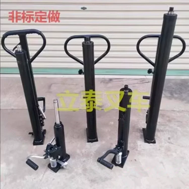 Upgrade Manual Hydraulic Pump Station Lift Forklift Accessories Oil Cylinder Lift Oil Pump Jack Small Hydraul