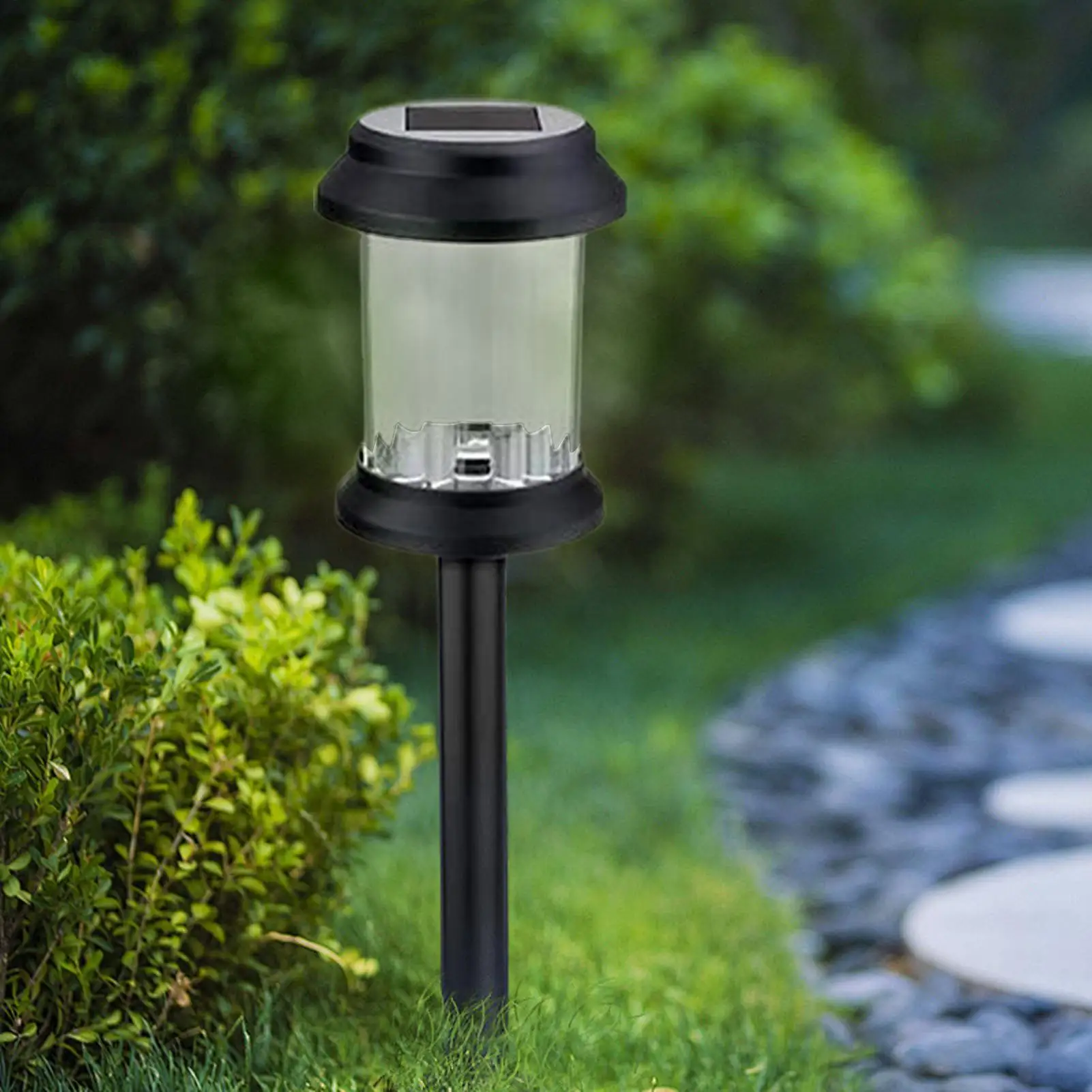 Solar Lights Outdoor Outdoor Lights Solar Powered 6 Pieces Waterproof LED Stake Outside Decor For Path Backyard Driveway Patio