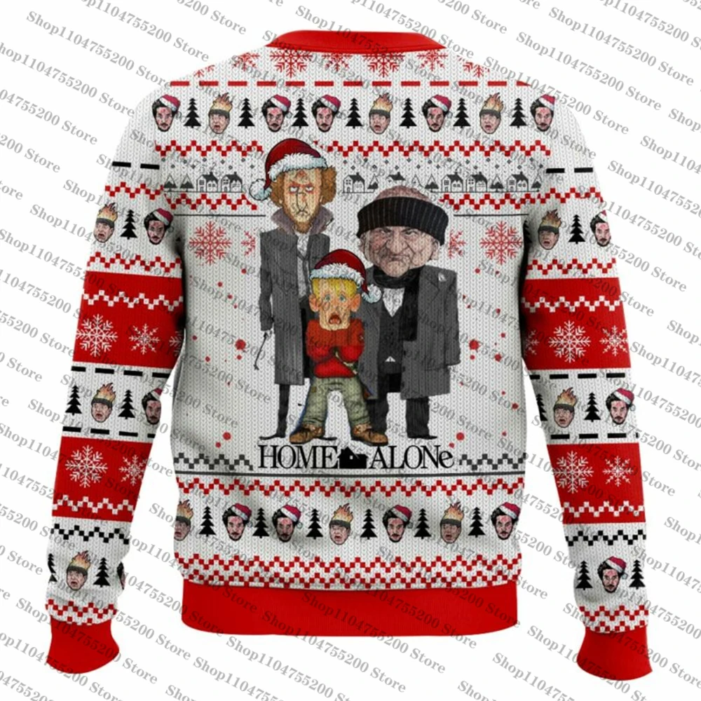 انظر! سترة It’s Kevin Christmas Limited Holiday 2026 الجديدة القبيحة للمنزل وحده، بلوفر أنيق وجذاب مريح #3