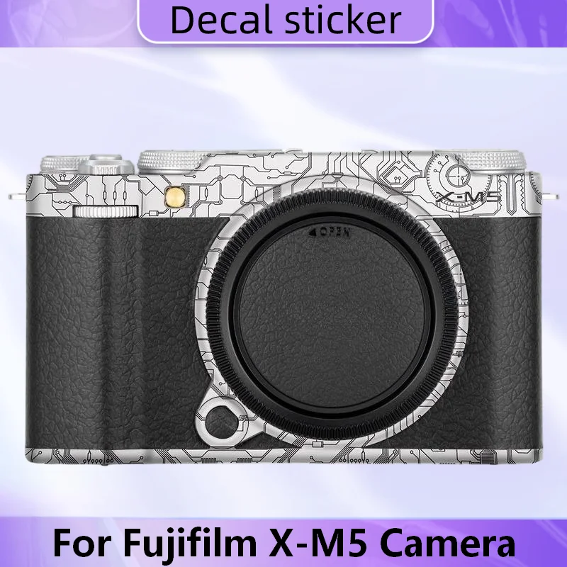 

Наклейка для камеры Fujifilm X-M5, наклейка на кожу, виниловая пленка для камеры, защитное покрытие от царапин, для Fuji XM 5 XM5