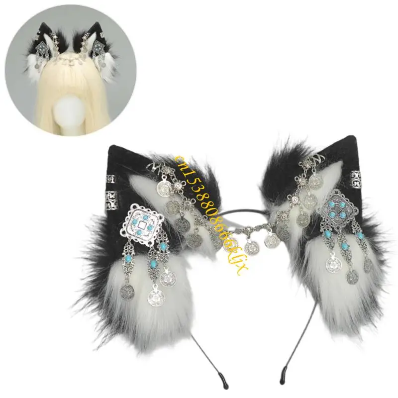 

Стильные аксессуары для волос на животных аксессуары для косметики тематические повязки для конвенций и костюмов Хэллоуина и