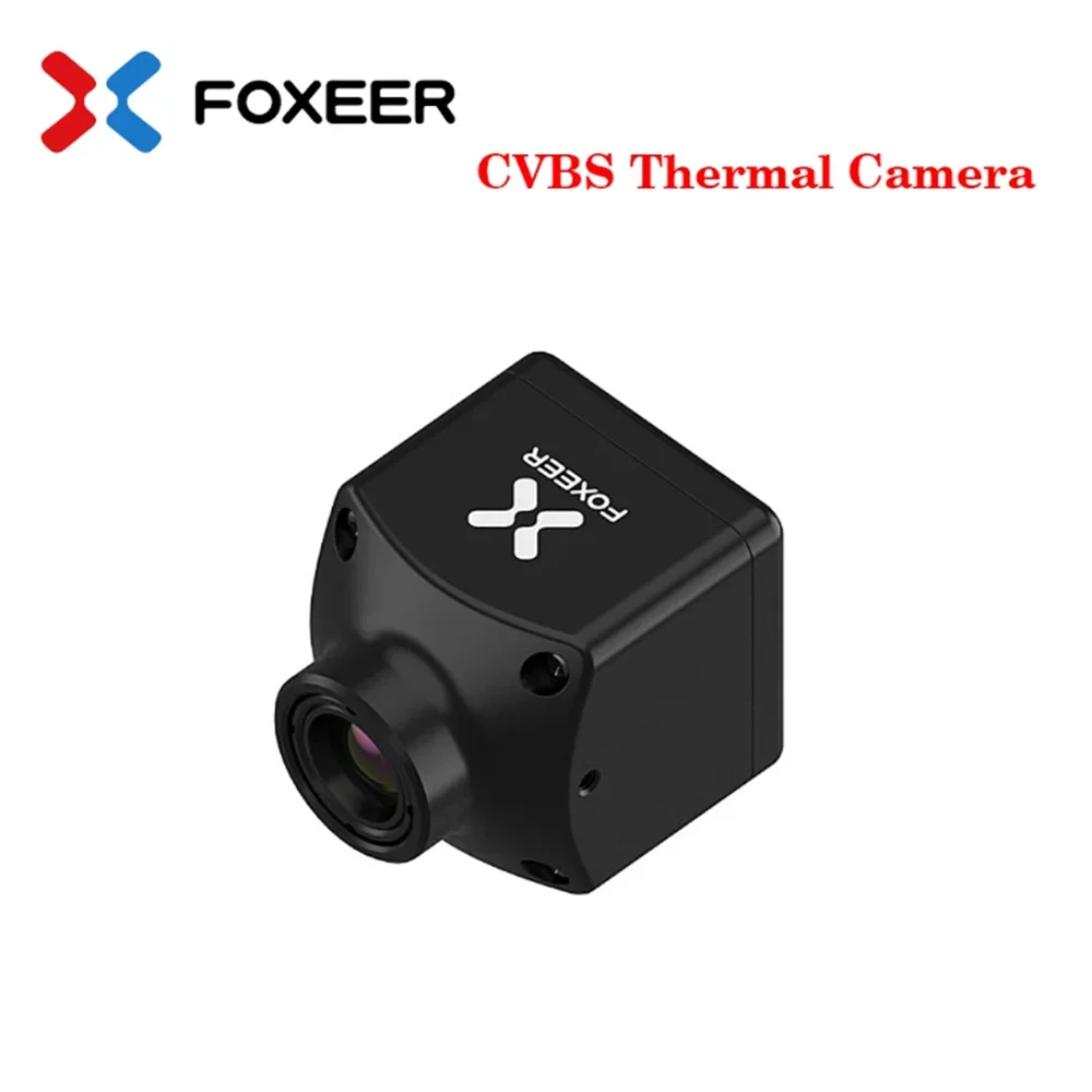 FOXEER FT256 Analog CVBS Thermal camer 50FPS CVBS OutputEasy Deployment CNC Case for Full Protection 4.5-18V for RC FPV dron