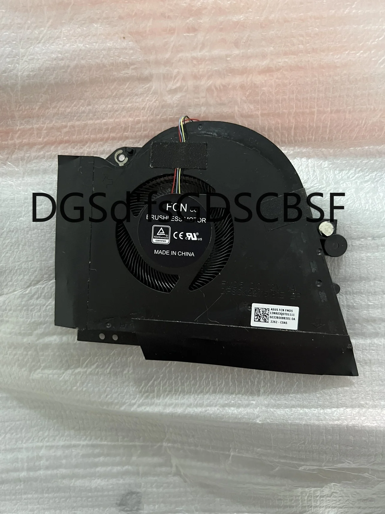 

New GPU Cooling Fan for ASUS ROG Zephyrus GX701 GX701G GX701LX FMD5 DFSCK2211518E FMAH DFSCK22105182G DC12V 1A