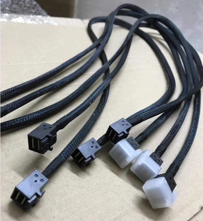 

Новый для 12G MiniSAS HD 36P SFF-8643 кабель для передачи данных SAS линейный массив карты серверная объединительная плата
