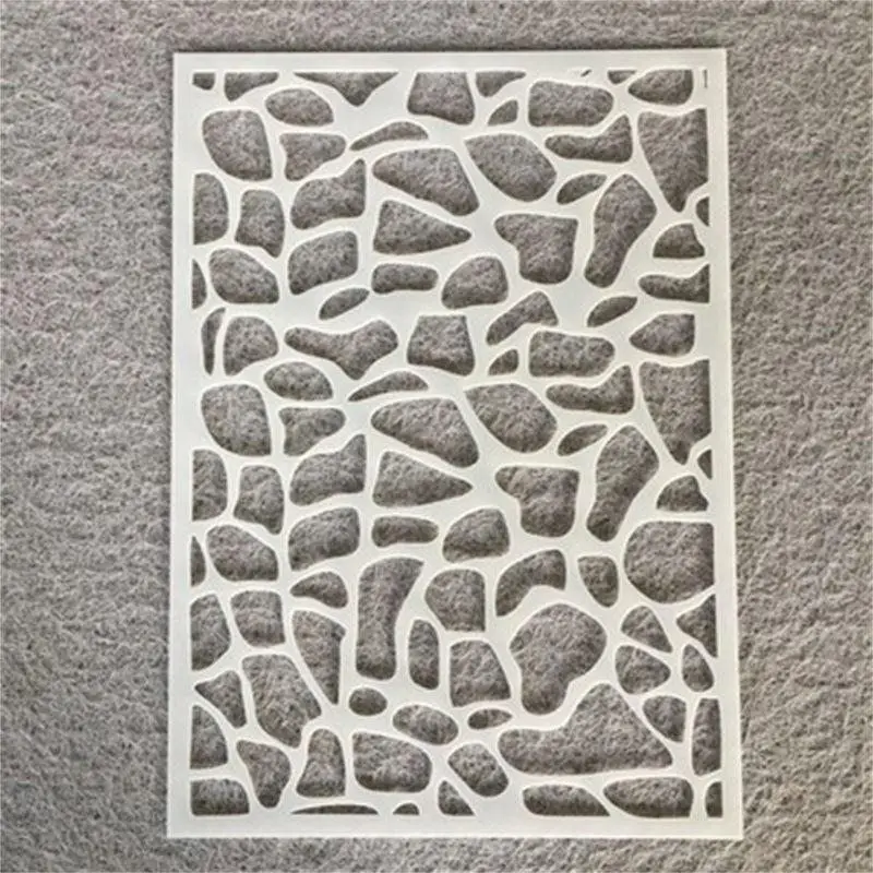 

Шаблон геометрической пластиковой живописи