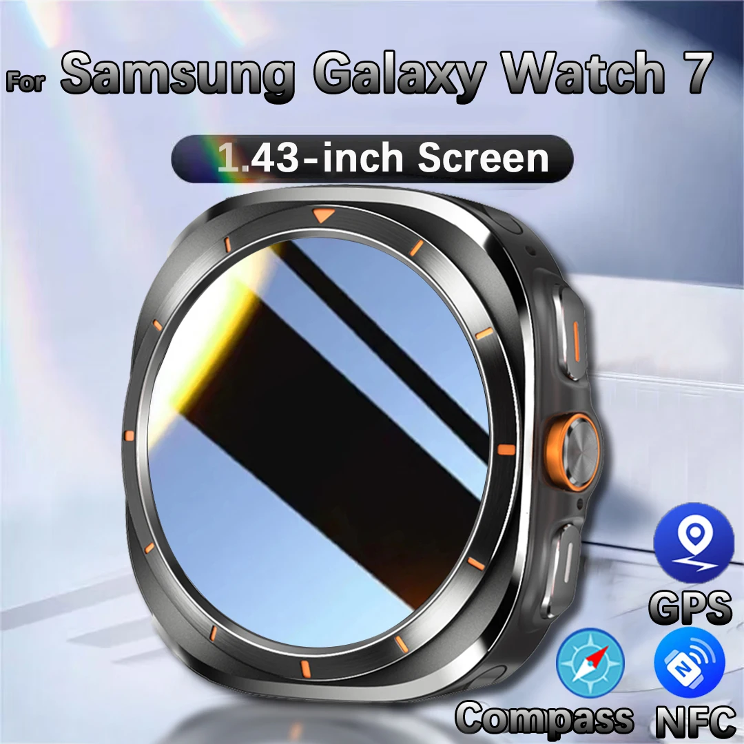 

Watch 7 Ultra GPS Smartwatch 1.43'' AMOLED BT Calls Blood Oxygen Monitoring Waterproof Outdoor Smart Watches Man Gift For Samsun