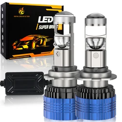 300W H7 H4 LED Headlight Mini Lens Projector H9 H11 9005 9006 Auto Low Beam Canbus Bulb For Car/Motor 12V 24V