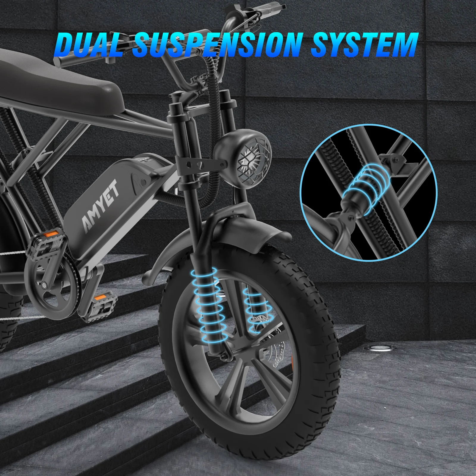 &* For EU US Warehouse 1000W Electric Bicycle Fat Tire E Bike Dirt Electric City Bike Electric Bike Conversion Kit For Adult