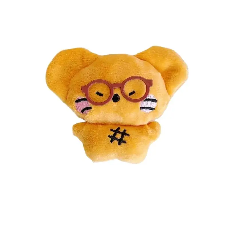 Creatieve Cartoon Muis Pluche Sleutelhanger Kawaii Gevulde Pop Speelgoed Decoratieve Rugzak Hanger Ornament Accessoires Geschenken