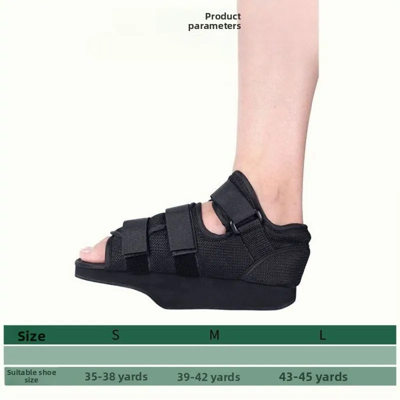 NEW Forefoot Rearfoot Decompression Shoe, Non-weight Bearing Recovery Footwear, Toe Bone Fracture Protective Brace Walking Shoe