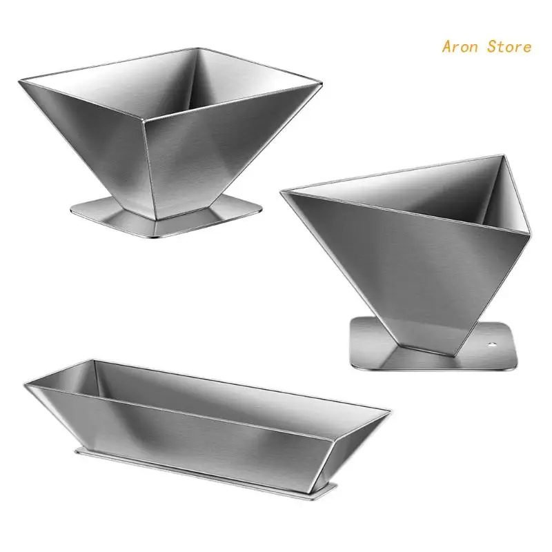 Stainless Steel Rice Dumpling Mold Non-stick Non-toxic Zongzi Mold Triangular Machine Makers Equipment Kitchen Accessory