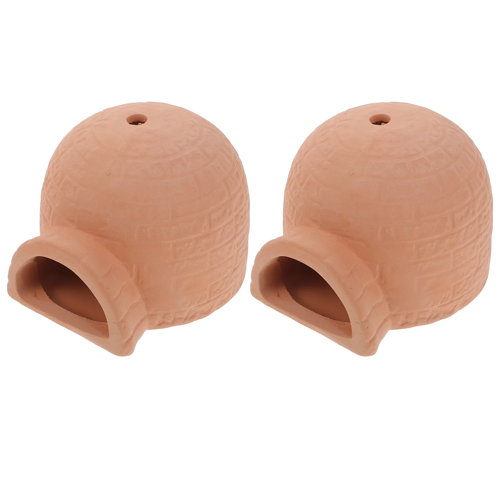 

2Pcs Fish Breeding Pot Aquarium Hiding Place Decorative Shrimp Fish Tank Ornament Creative Hideaway Landscaping Decor