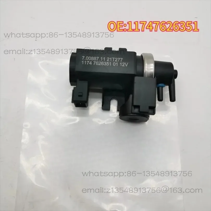High quality New For 11747626351 N20 N55 3.0 L N63 S63 New Turbocharger Boost Solenoid Valve Pressure Converter