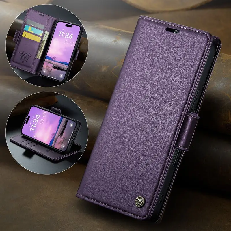 S24 S25 S23 Case For Samsung Galaxy S25 S24 S23 S22 S21 S20 S10 Edge Note 10 Plus 20 Ultra 5G 4G Case Flip Leather Wallet Cover - náhled 3