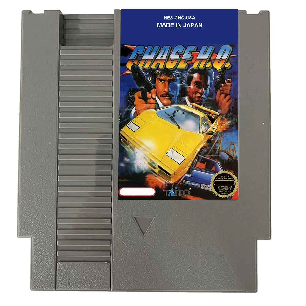 Classic Game Chase H.Q For NES Super Games 72 Pins 8 Bit Game Card Cartridge,for NES Retro Game Console - English